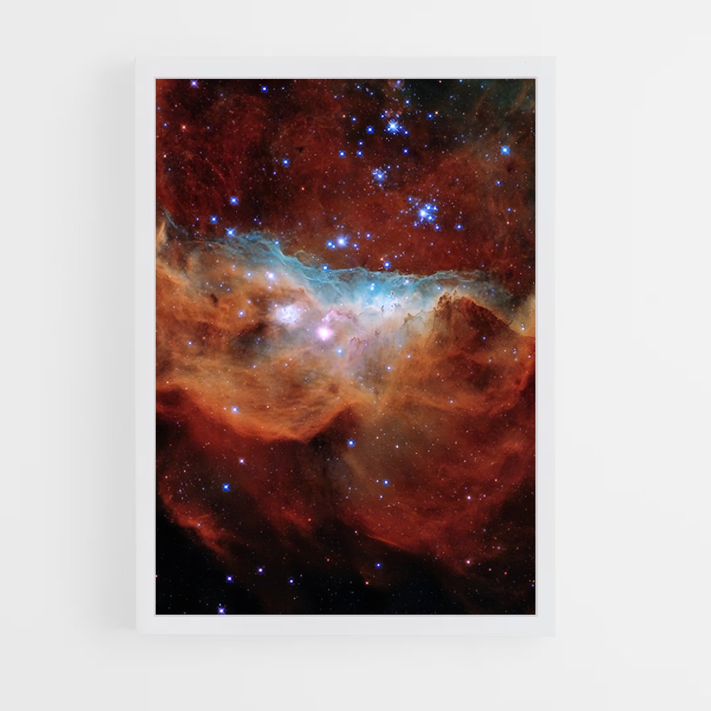 Poster La Nébuleuse de Tara – affiche Astronomie (vue 3)
